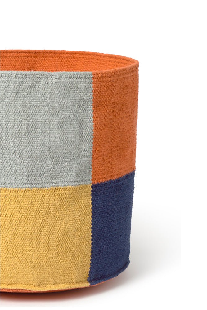 Opbergmand Color Grid - 30 cm - Opbergers Lorena Canals - In den Olifant