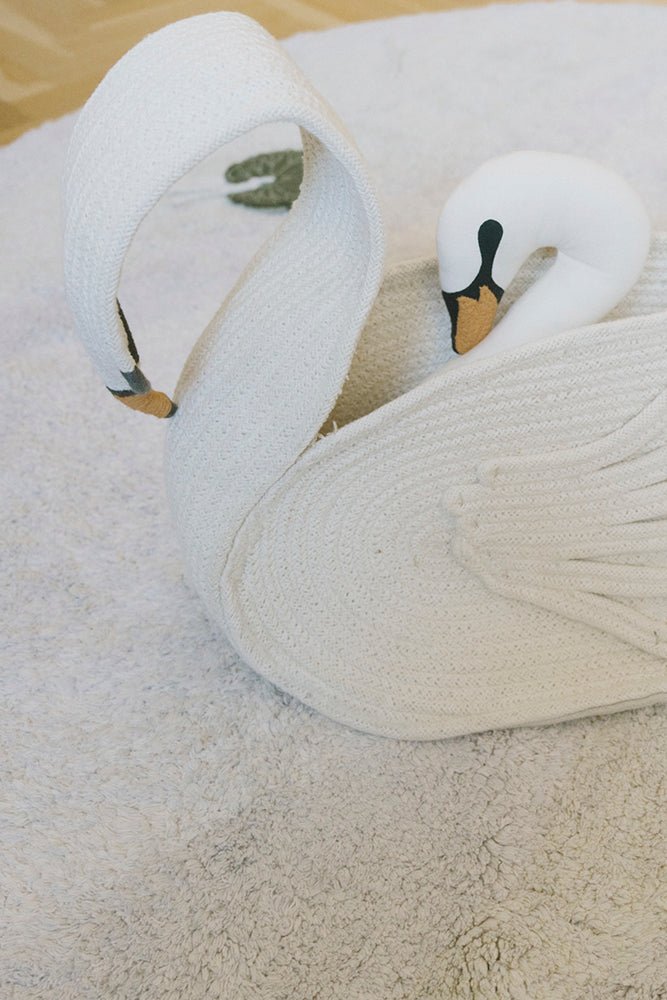 Opbergmand Swan - 55 x 25 x 29 cm - Opbergmanden Lorena Canals - In den Olifant