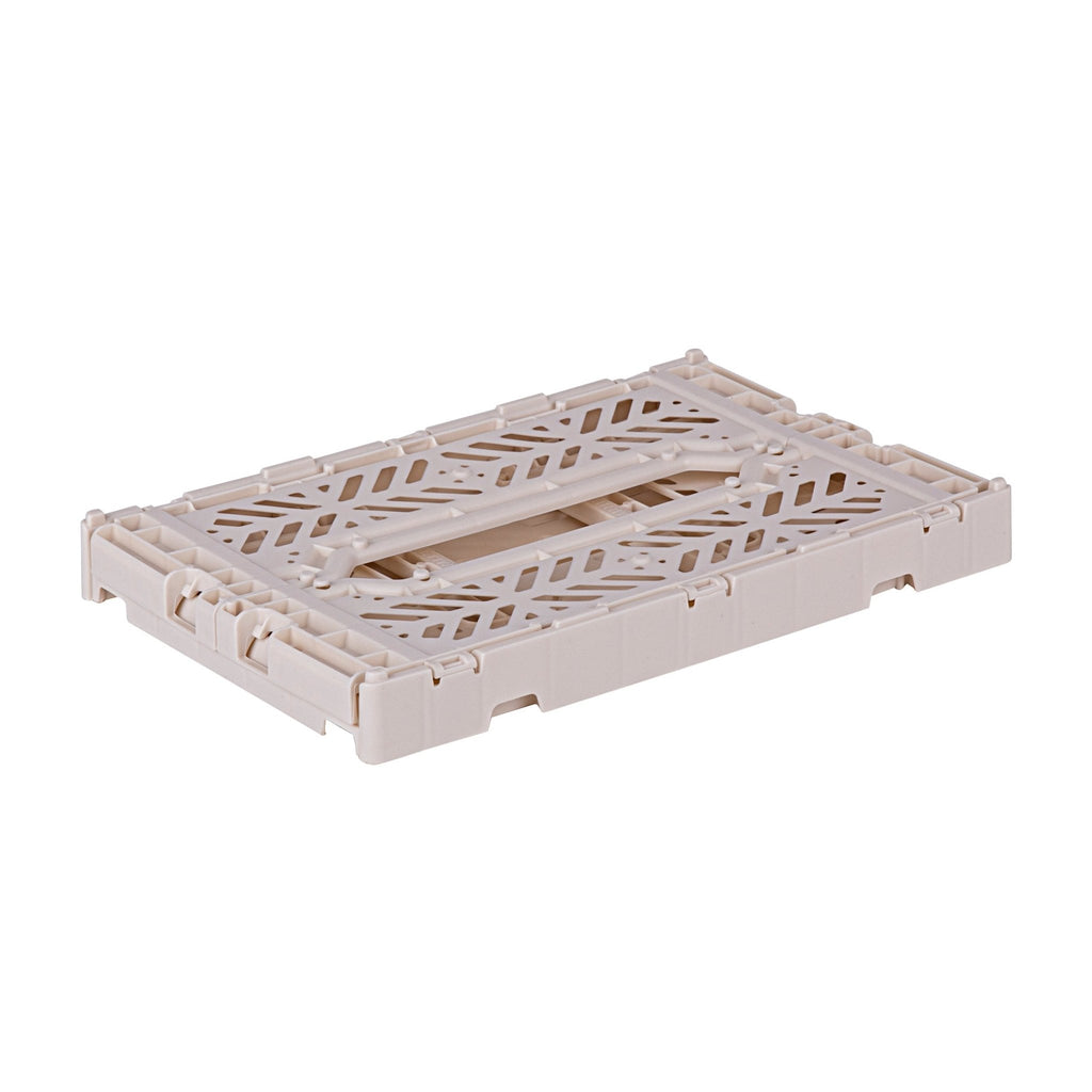 Opbergmandje Minibox Foldable Crate Coconut Milk - 26,5 x 17 x 10,5 cm - Opbergers Aykasa - In den Olifant