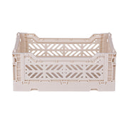 Opbergmandje Minibox Foldable Crate Coconut Milk - 26,5 x 17 x 10,5 cm - Opbergers Aykasa - In den Olifant