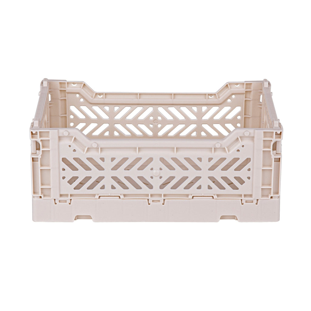 Opbergmandje Minibox Foldable Crate Coconut Milk - 26,5 x 17 x 10,5 cm - Opbergers Aykasa - In den Olifant