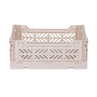 Opbergmandje Minibox Foldable Crate Coconut Milk - 26,5 x 17 x 10,5 cm - Opbergers Aykasa - In den Olifant