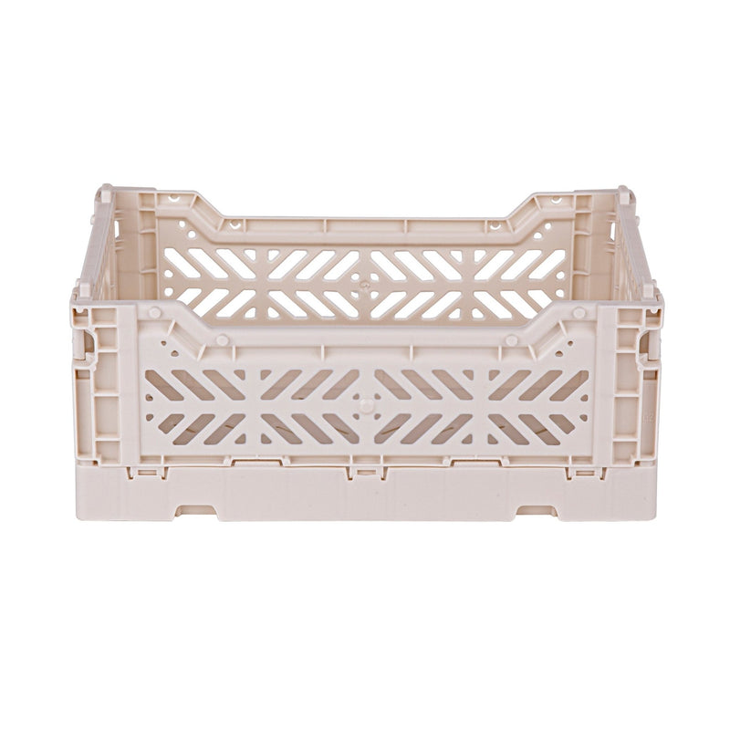 Opbergmandje Minibox Foldable Crate Coconut Milk - 26,5 x 17 x 10,5 cm - Opbergers Aykasa - In den Olifant
