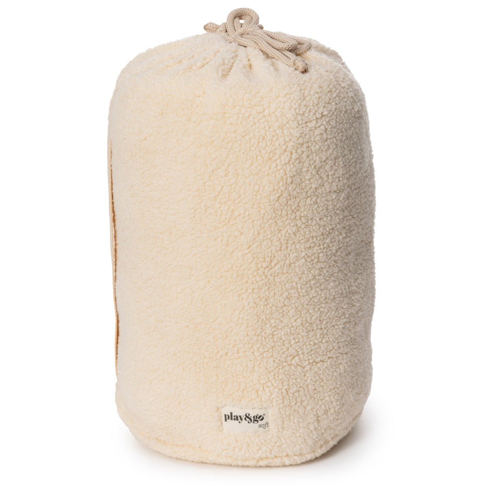 Opbergzak speelmat Noomad Soft Teddy Beige - Opbergers Play&go - In den Olifant