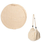 Opbergzak speelmat Noomad Soft Teddy Beige - Opbergers Play&go - In den Olifant