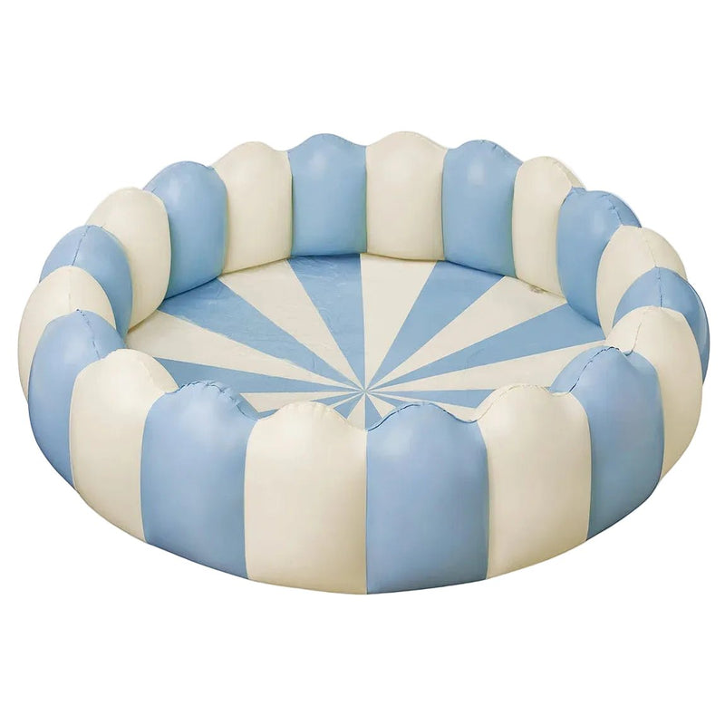 Opblaasbaar zwembad Henry Nordic Blue - 160 cm - Zwembadjes Petites Pommes - In den Olifant