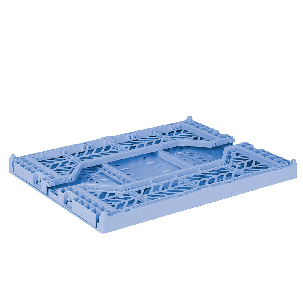 Opvouwbaar kratje Aykasa Midibox Foldable Crate Baby Blue - 40 x 30 x 15 cm - Opbergers Aykasa - In den Olifant