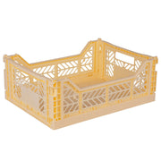Opvouwbaar kratje Midibox Foldable Crate Banana - 40 x 30 x 15 cm - Opbergers Aykasa - In den Olifant