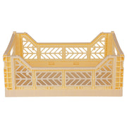 Opvouwbaar kratje Midibox Foldable Crate Banana - 40 x 30 x 15 cm - Opbergers Aykasa - In den Olifant