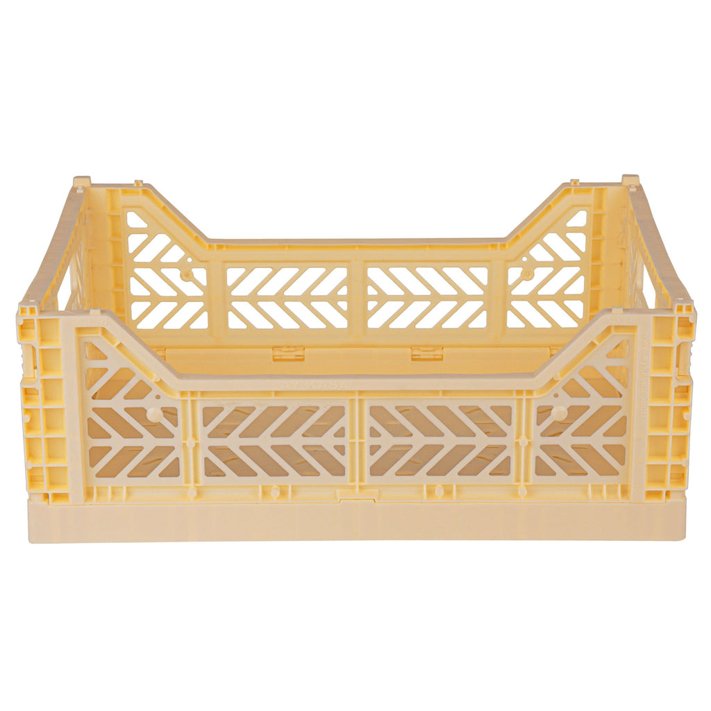 Opvouwbaar kratje Midibox Foldable Crate Banana - 40 x 30 x 15 cm - Opbergers Aykasa - In den Olifant