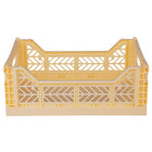 Opvouwbaar kratje Midibox Foldable Crate Banana - 40 x 30 x 15 cm - Opbergers Aykasa - In den Olifant