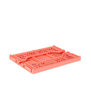 Opvouwbaar kratje Midibox Foldable Crate Salmon Pink - 40 x 30 x 15 cm - Opbergers Aykasa - In den Olifant