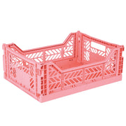 Opvouwbaar kratje Midibox Foldable Crate Strawberry Milk - 40 x 30 x 15 cm - Opbergers Aykasa - In den Olifant