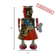 Opwindbare blikken robot Blossom Bot - Verzamelfiguren Mr & Mrs Tin - In den Olifant