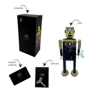 Opwindbare blikken robot Goldheadbot - Verzamelfiguren Mr & Mrs Tin - In den Olifant