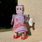 Opwindbare blikken robot Ripple Bot - Verzamelfiguren Mr & Mrs Tin - In den Olifant