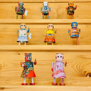 Opwindbare blikken robot Ripple Bot - Verzamelfiguren Mr & Mrs Tin - In den Olifant
