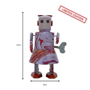Opwindbare blikken robot Ripple Bot - Verzamelfiguren Mr & Mrs Tin - In den Olifant