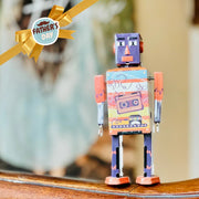 Opwindbare blikken robot Tapebot - Verzamelfiguren Mr & Mrs Tin - In den Olifant