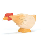 Ostheimer Houten Dier | Kip Oker Nek Lang - Boerderijdieren Ostheimer - In den Olifant