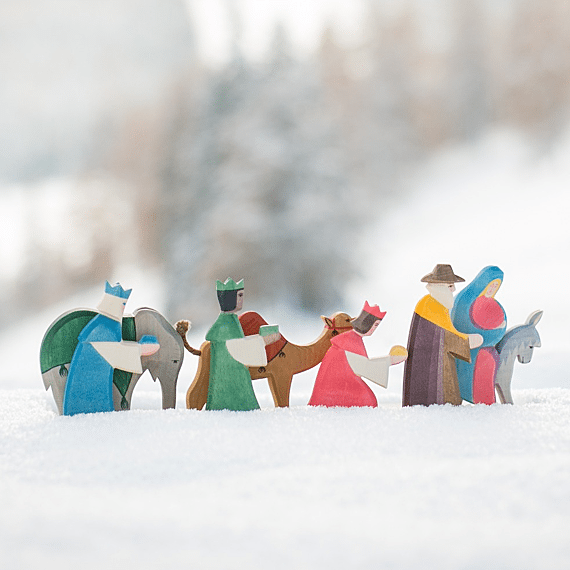 Ostheimer Houten Dier | Olifant Met Zadel - Wilde dieren Ostheimer - In den Olifant