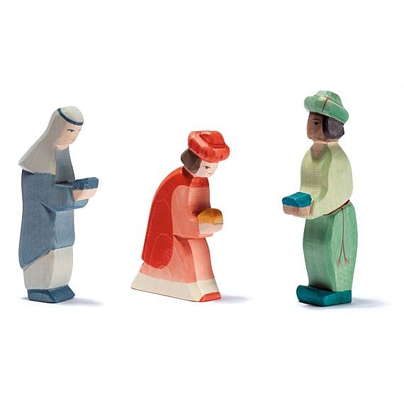 Ostheimer Houten Figuur | Koning Rood Orientaals - Speelfiguren Ostheimer - In den Olifant