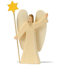 Ostheimer Houten Kerstfiguur | Engel Met Ster | 2 Delig