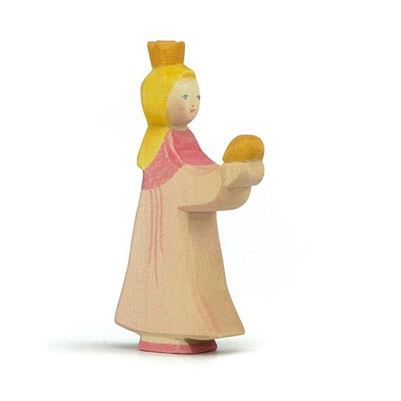 Houten Figuur - Prinses Voor Kikkerprins