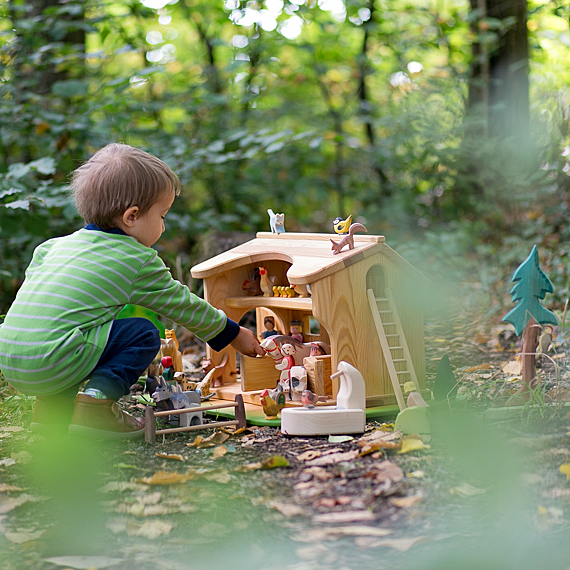 Ostheimer Houten Speelfiguur | Boerin