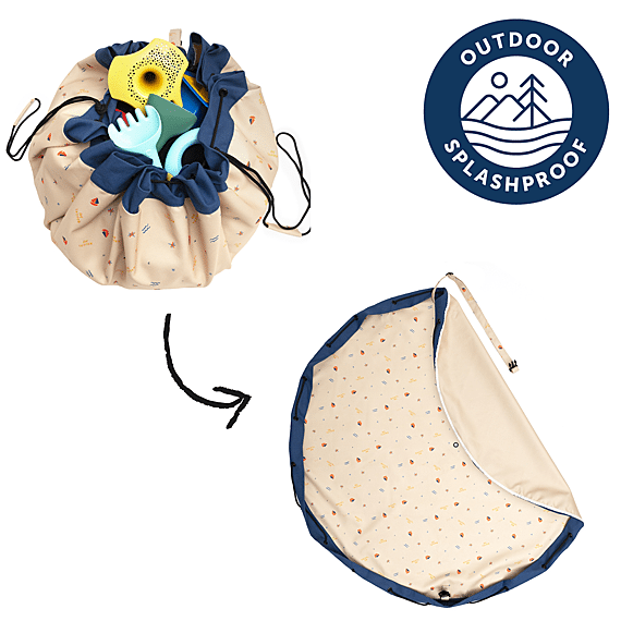 Outdoor Opbergzak En Speelmat - Magical Days - Opbergers Play&go - In den Olifant