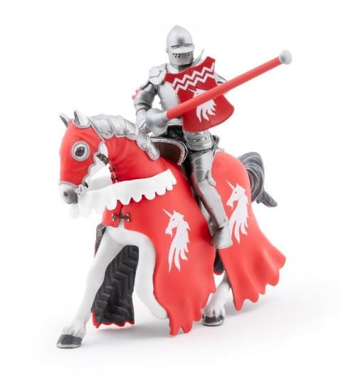 Paard Van Eenhoornridder Met Speer - Speelfiguren Papo - In den Olifant