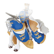 Paard Van Koning Arthur Blauw - Speeldieren Papo - In den Olifant