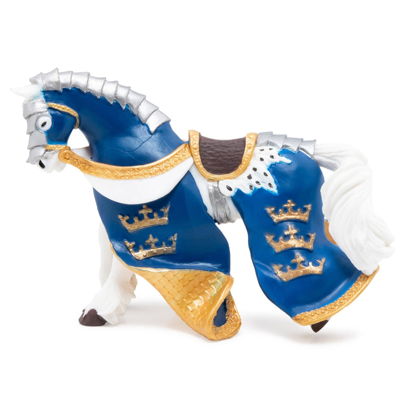 Paard Van Koning Arthur Blauw - Speeldieren Papo - In den Olifant