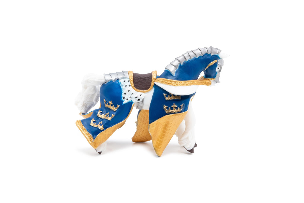 Paard Van Koning Arthur Blauw - Speeldieren Papo - In den Olifant