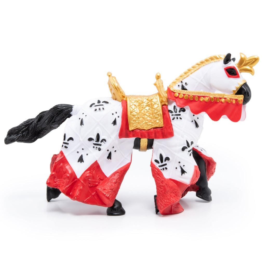 Paard Van Koning Arthur Rood - Speeldieren Papo - In den Olifant