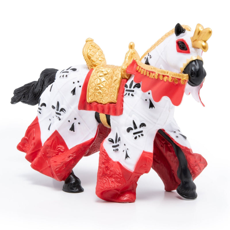 Paard Van Koning Arthur Rood - Speeldieren Papo - In den Olifant