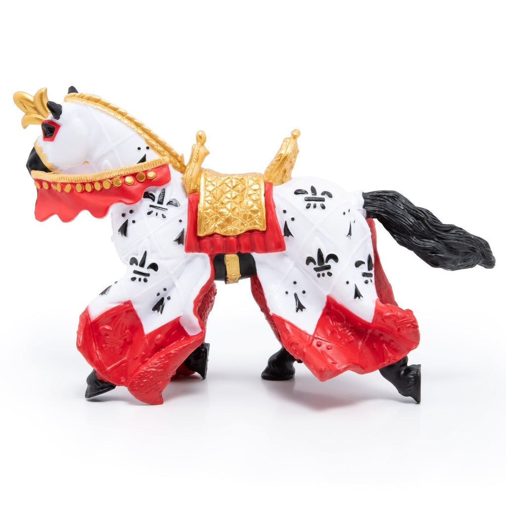 Paard Van Koning Arthur Rood - Speeldieren Papo - In den Olifant