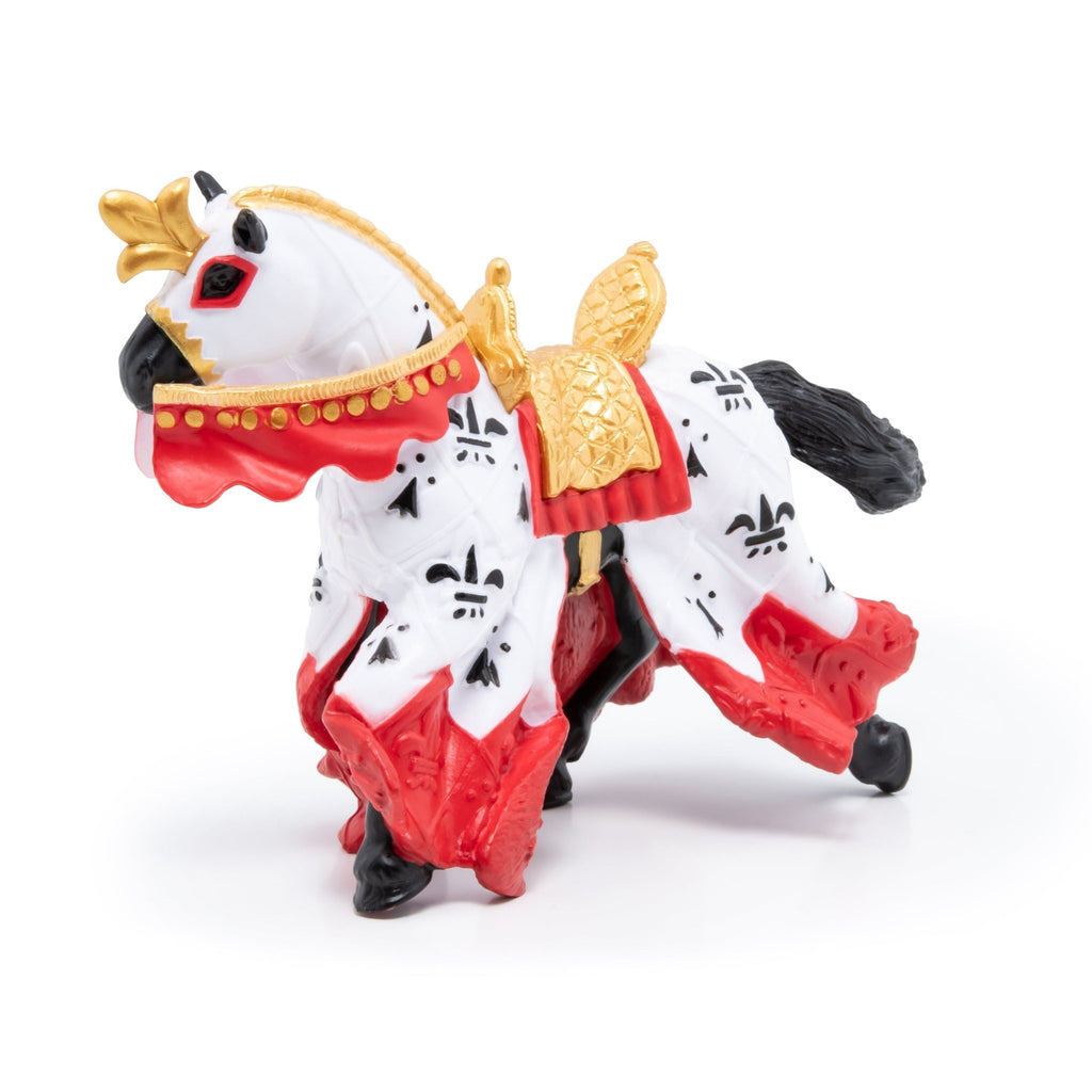 Paard Van Koning Arthur Rood - Speeldieren Papo - In den Olifant