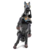 Paard Van Ridder In Zwarte Pantser - Speeldieren Papo - In den Olifant