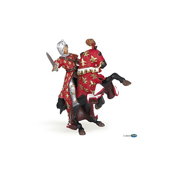 Paard Van Rode Prins Philip - Speelfiguren Papo - In den Olifant