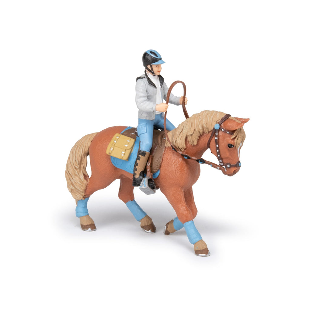 Paard voor de jonge ruiter - Speeldieren Papo - In den Olifant