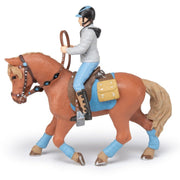 Paard voor de jonge ruiter - Speeldieren Papo - In den Olifant