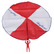 Parachutist in doosje - Traditional Skydiver Toy - Actief buitenspeelgoed REX London - In den Olifant