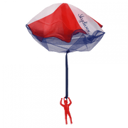 Parachutist in doosje - Traditional Skydiver Toy - Actief buitenspeelgoed REX London - In den Olifant