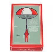 Parachutist in doosje - Traditional Skydiver Toy - Actief buitenspeelgoed REX London - In den Olifant