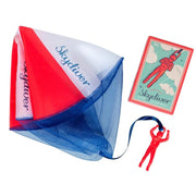 Parachutist in doosje - Traditional Skydiver Toy - Actief buitenspeelgoed REX London - In den Olifant
