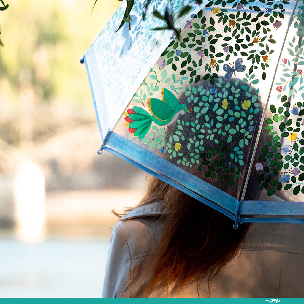 Paraplu voor volwassenen - Oiseaux sauvages - Kinderparaplu's Djeco - In den Olifant