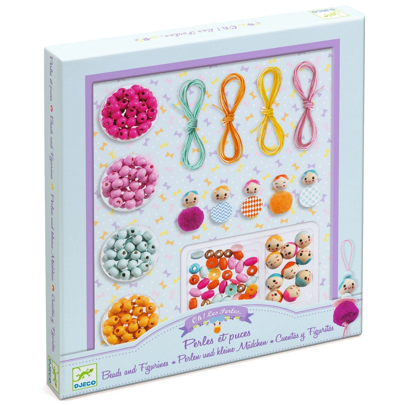 Parelset - Kralen & Popjes Rijgen - Kralen rijgen Djeco - In den Olifant