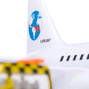 Passagiersvliegtuig met Siku World met accessoires - Vliegtuigen en helicopters Siku - In den Olifant