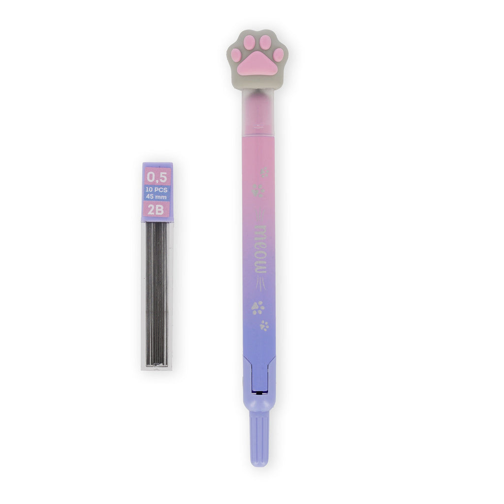 Passer Meow - Compass With Automatic Lead - Kitty - 2B Lead - Schrijfwaren Legami - In den Olifant